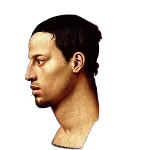 face, mask, crown, hair transparent PNG cut-out