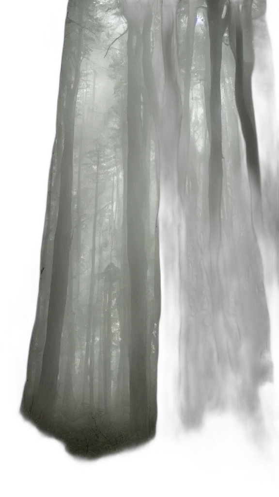 dress, tree, sword, hair transparent PNG cut-out