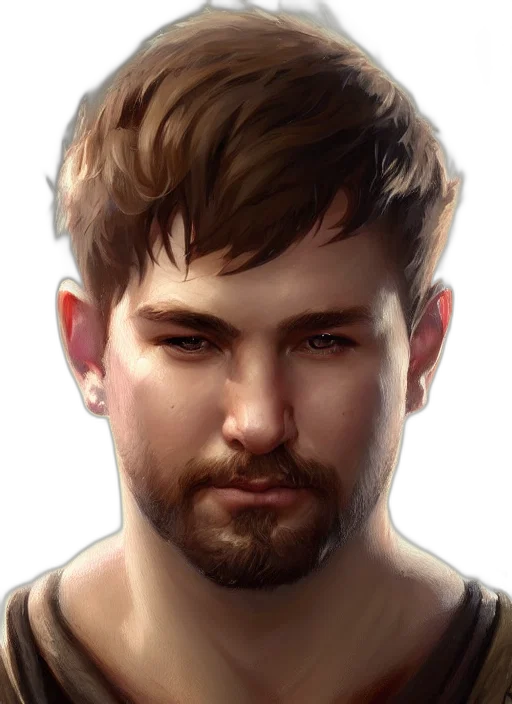 face, staff, photorealistic, concept art transparent PNG cut-out