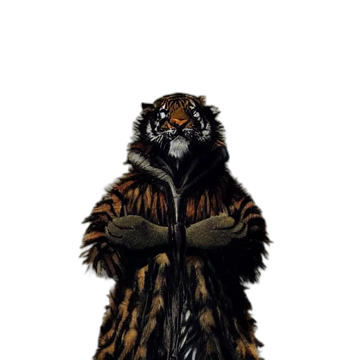 jacket, animal, mask, creature transparent PNG cut-out