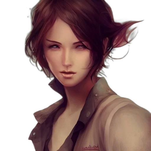 face, staff, dragon, jacket transparent PNG cut-out