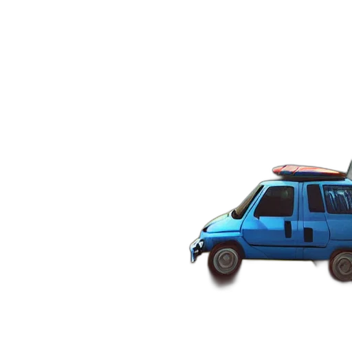 car, weapon, staff, umbrella, 3d render, concept art, photorealistic, vaporwave transparent PNG cut-out