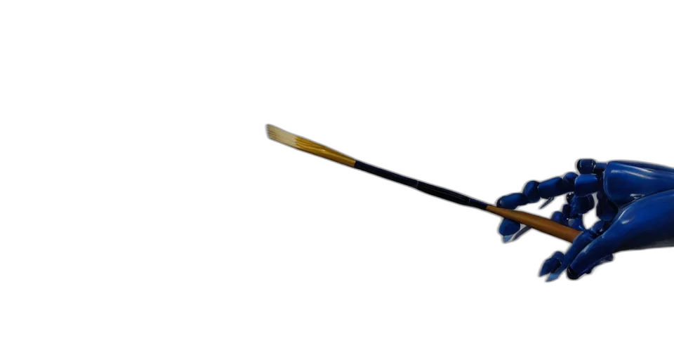 staff, weapon, sword, umbrella, 3d render, photorealistic, concept art, robot transparent PNG cut-out