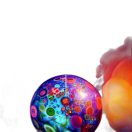 3d render, photorealistic, outer space, art, happy, birthday, benoit, mandelbrot transparent PNG cut-out