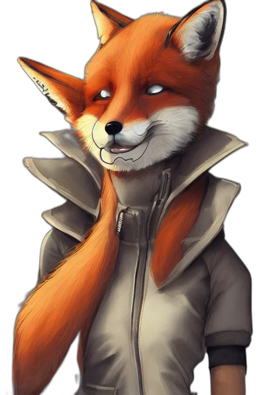 jacket, staff, face, animal transparent PNG cut-out