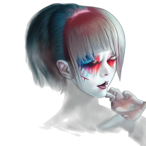 mask, face, creature, robot transparent PNG cut-out