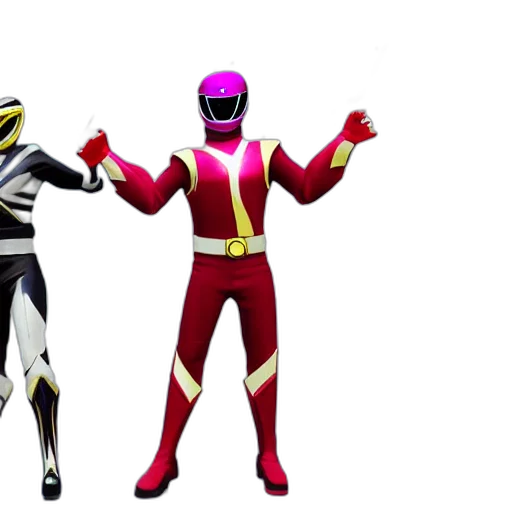 3d render, concept art, power, ranger, fortnite transparent PNG cut-out