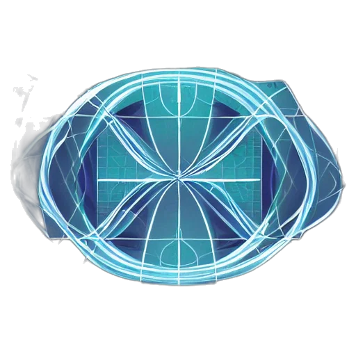 jewelry, crown, mask, face, 3d render, vaporwave, concept art, pixel art transparent PNG cut-out