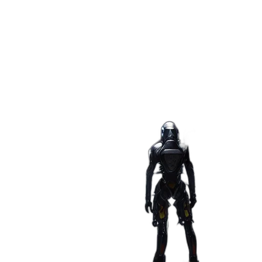 robot, creature, weapon, animal, concept art, 3d render, pixel art, cyberpunk transparent PNG cut-out