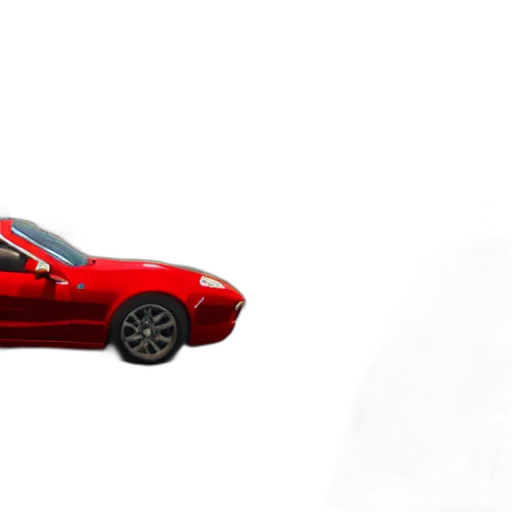 car, weapon, animal, 3d render transparent PNG cut-out
