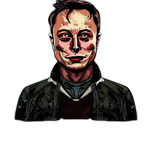 face, mask, jacket, robot transparent PNG cut-out