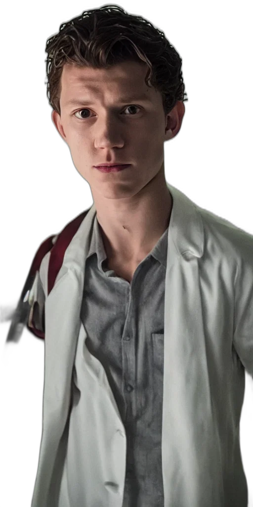 staff, jacket, face, robot, photorealistic, concept art, 3d render, cartoon transparent PNG cut-out