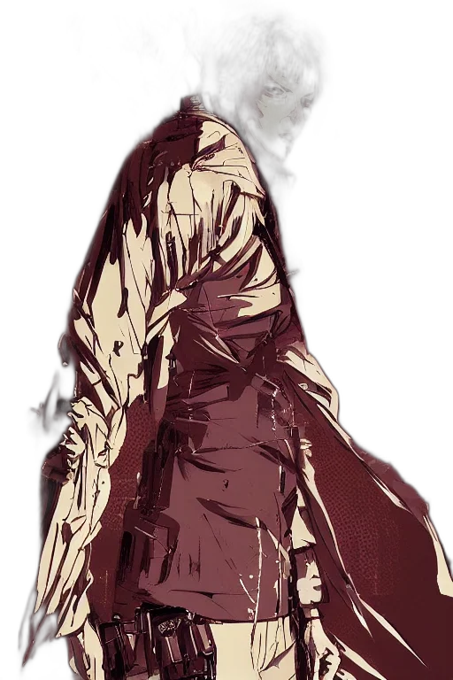 dress, mask, jacket, creature transparent PNG cut-out