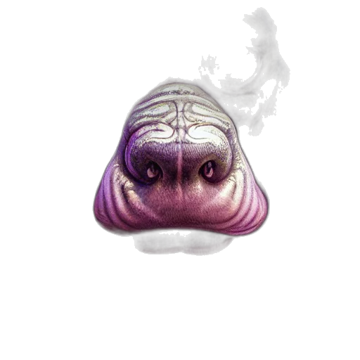 mask, creature, face, crown transparent PNG cut-out