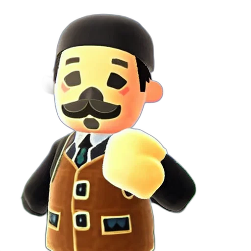 staff, animal, hat, face transparent PNG cut-out