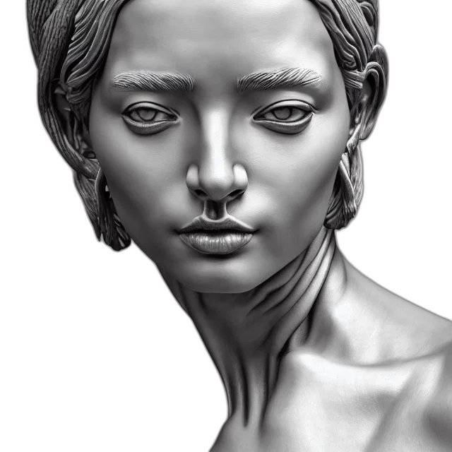 face, crown, jewelry, mask, photorealistic, 3d render, fantasy art, concept art transparent PNG cut-out