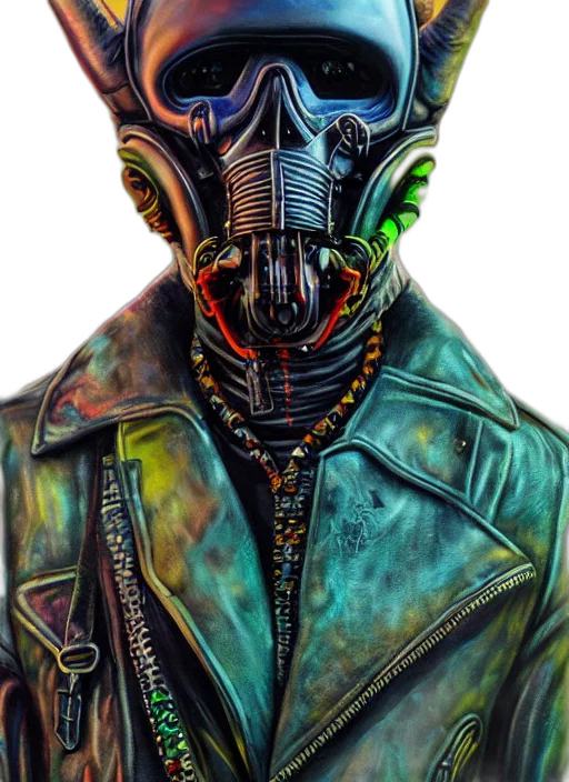 jacket, mask, robot, face transparent PNG cut-out