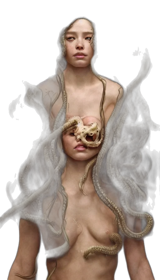 mask, face, creature, jewelry transparent PNG cut-out