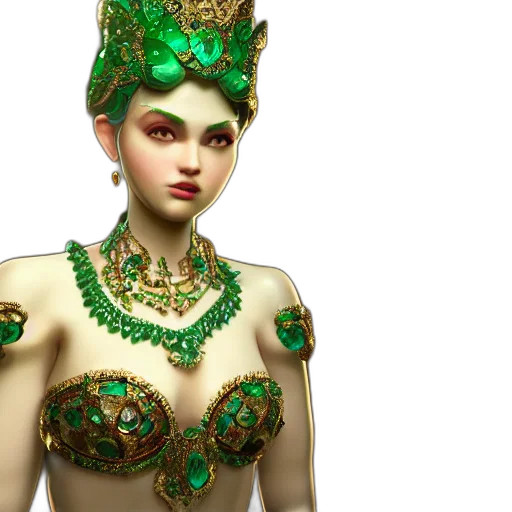 jewelry, 3d render, fantasy art, concept art transparent PNG cut-out