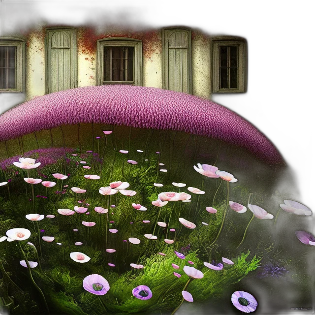 flower, hat, furniture, building transparent PNG cut-out