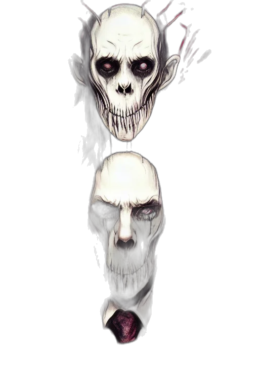 mask, face, jewelry, creature transparent PNG cut-out