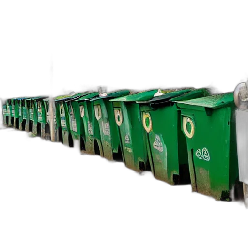 green, dustbin, sri, lanka, street, view transparent PNG cut-out