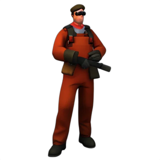 staff, weapon, jacket, animal, 3d render, concept art, cyberpunk, pixel art transparent PNG cut-out