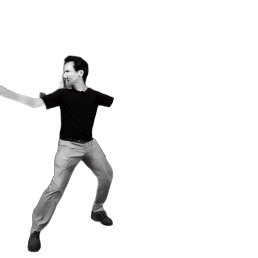 staff, 3d render, concept art, photorealistic, picture, dancing, person transparent PNG cut-out