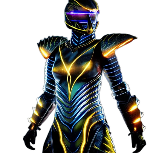 robot, concept art, cyberpunk, 3d render, vaporwave, golden, photography, hyper transparent PNG cut-out