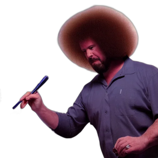 hat, hair, staff, weapon transparent PNG cut-out