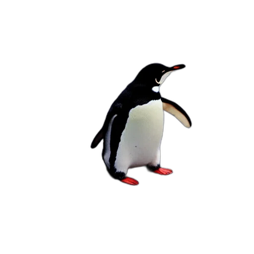 animal, creature, staff, shoes, 3d render, pixel art, concept art, vaporwave transparent PNG cut-out
