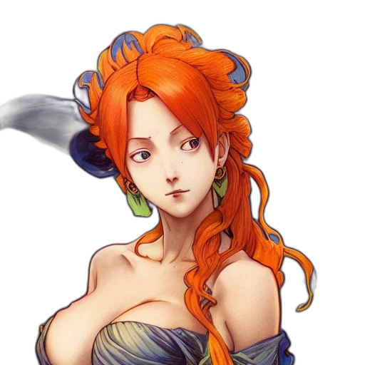 dress, crown, jewelry, staff transparent PNG cut-out