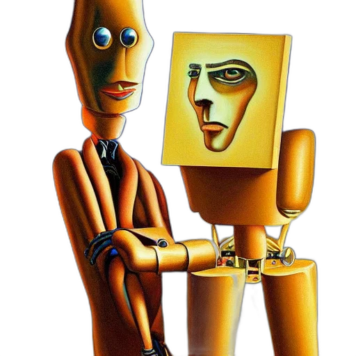 robot, face, mask, furniture transparent PNG cut-out