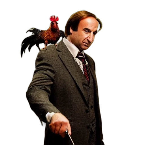 animal, staff, weapon, saul, goodman, rooster, medieval, torture transparent PNG cut-out