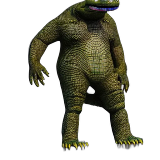 creature, animal, dragon, staff transparent PNG cut-out