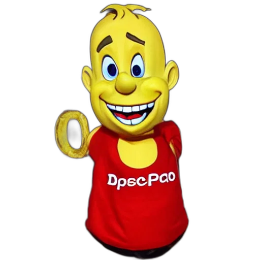face, food, robot, staff, 3d render, photorealistic, despacito transparent PNG cut-out