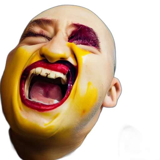 mask, face, creature, hair transparent PNG cut-out