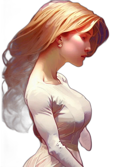dress, crown, face, jewelry transparent PNG cut-out