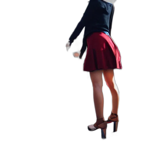dress, jacket, shoes, staff, 3d render, concept art, photorealistic, pixel art transparent PNG cut-out