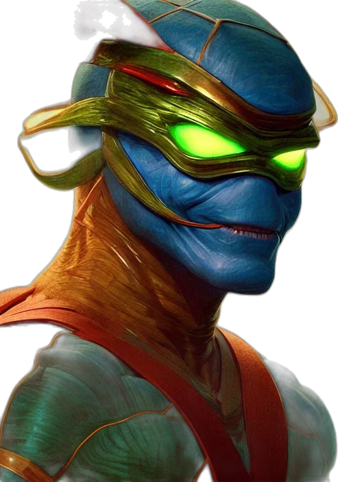 mask, face, concept art, 3d render transparent PNG cut-out