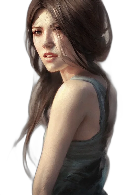 face, hair, dress, hat, photorealistic, fantasy art, oil painting, watercolor transparent PNG cut-out