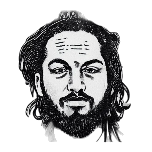 face, hair, crown, cartoon transparent PNG cut-out