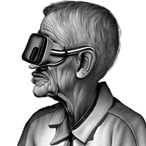 staff, mask, face, robot, cyberpunk, photorealistic, concept art, 3d render transparent PNG cut-out