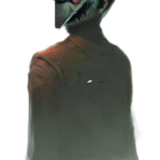 mask, face, robot, creature transparent PNG cut-out