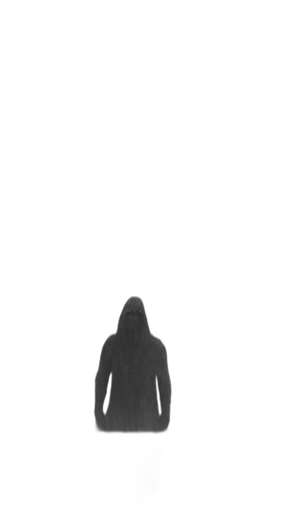 dress, jacket, mask, creature transparent PNG cut-out