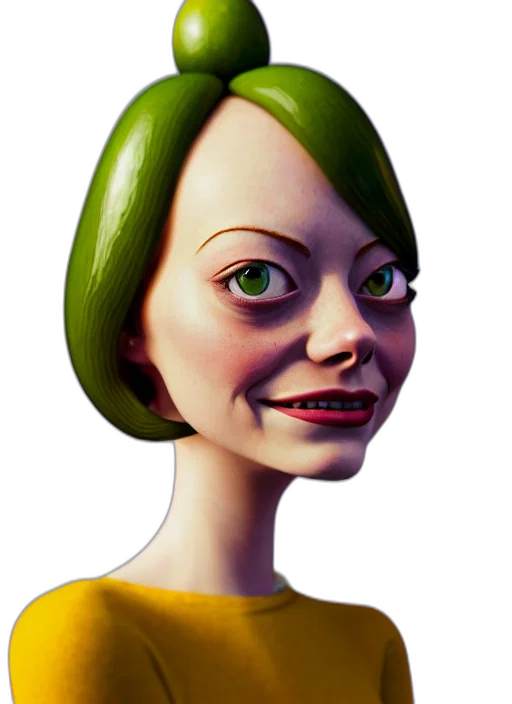 face, staff, dress, robot, 3d render, concept art, photorealistic, cartoon transparent PNG cut-out
