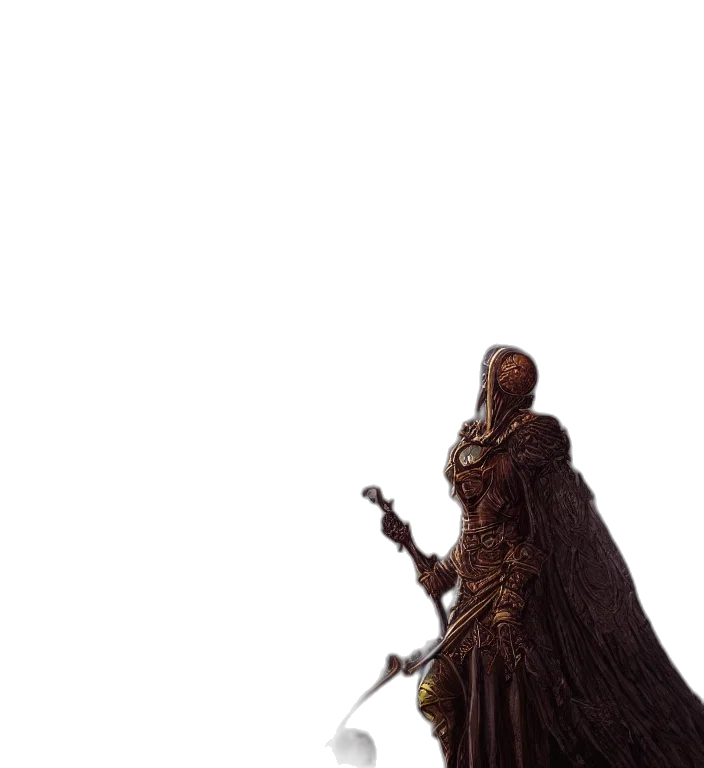 sword, staff, weapon, creature transparent PNG cut-out