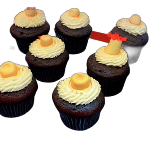 food, 3d render, hammer, smashing transparent PNG cut-out