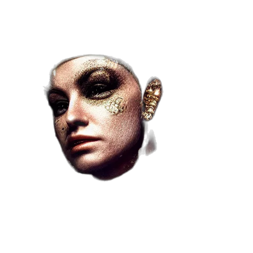 mask, jewelry, face, crown, 3d render, photorealistic, fantasy art, concept art transparent PNG cut-out