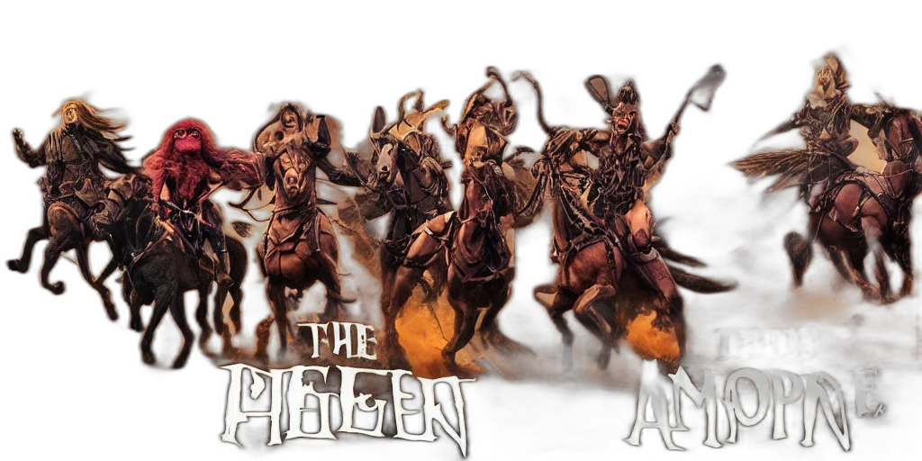 concept art, fantasy art, 3d render, four transparent PNG cut-out